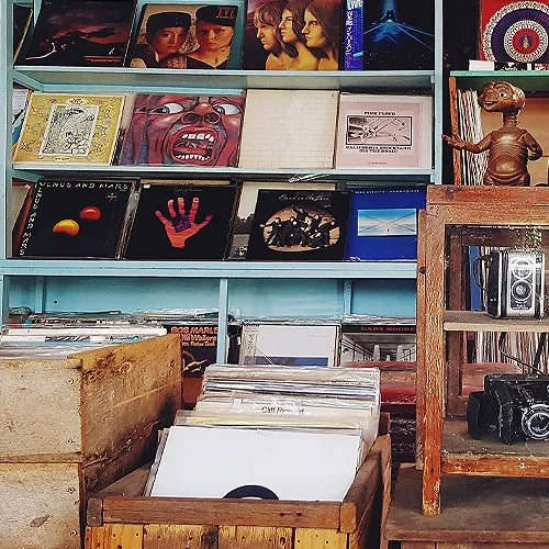 Discos de vinil da coleção Catavento Discos